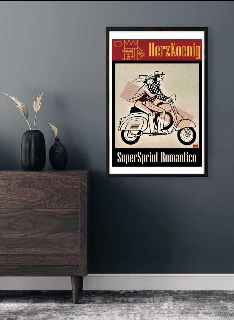 XL Poster ,,SuperSprint Romantico''